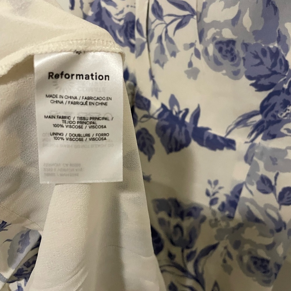 NWOT Reformation Twilight Dress Lucerne - Picture 5 of 5